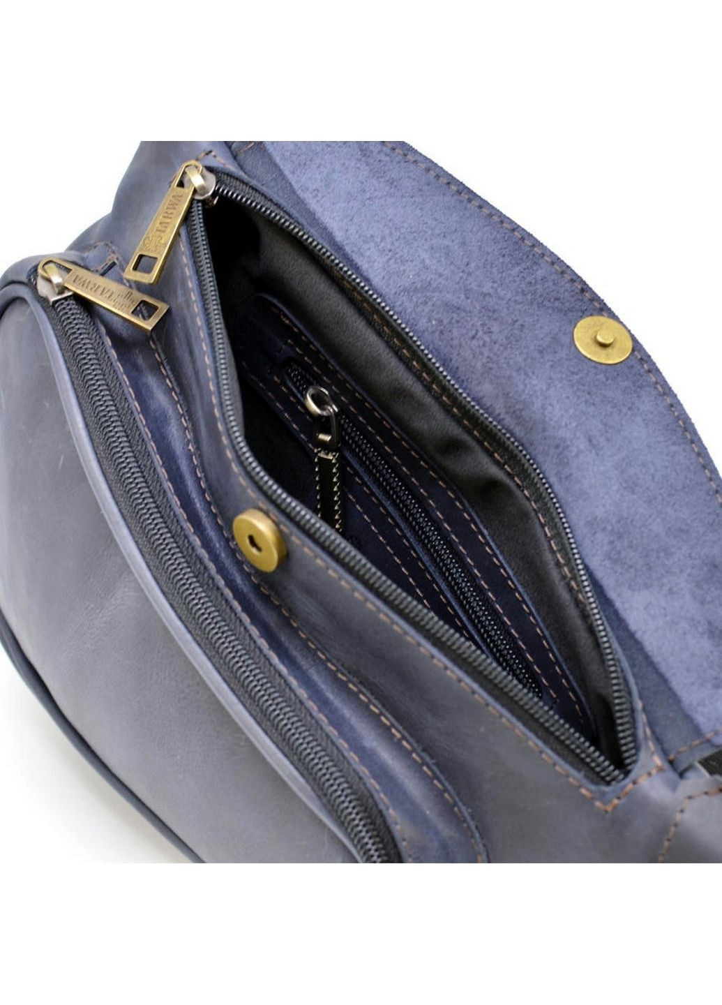 Кожаная сумка слинг 23х38х9 см TARWA (315873632)