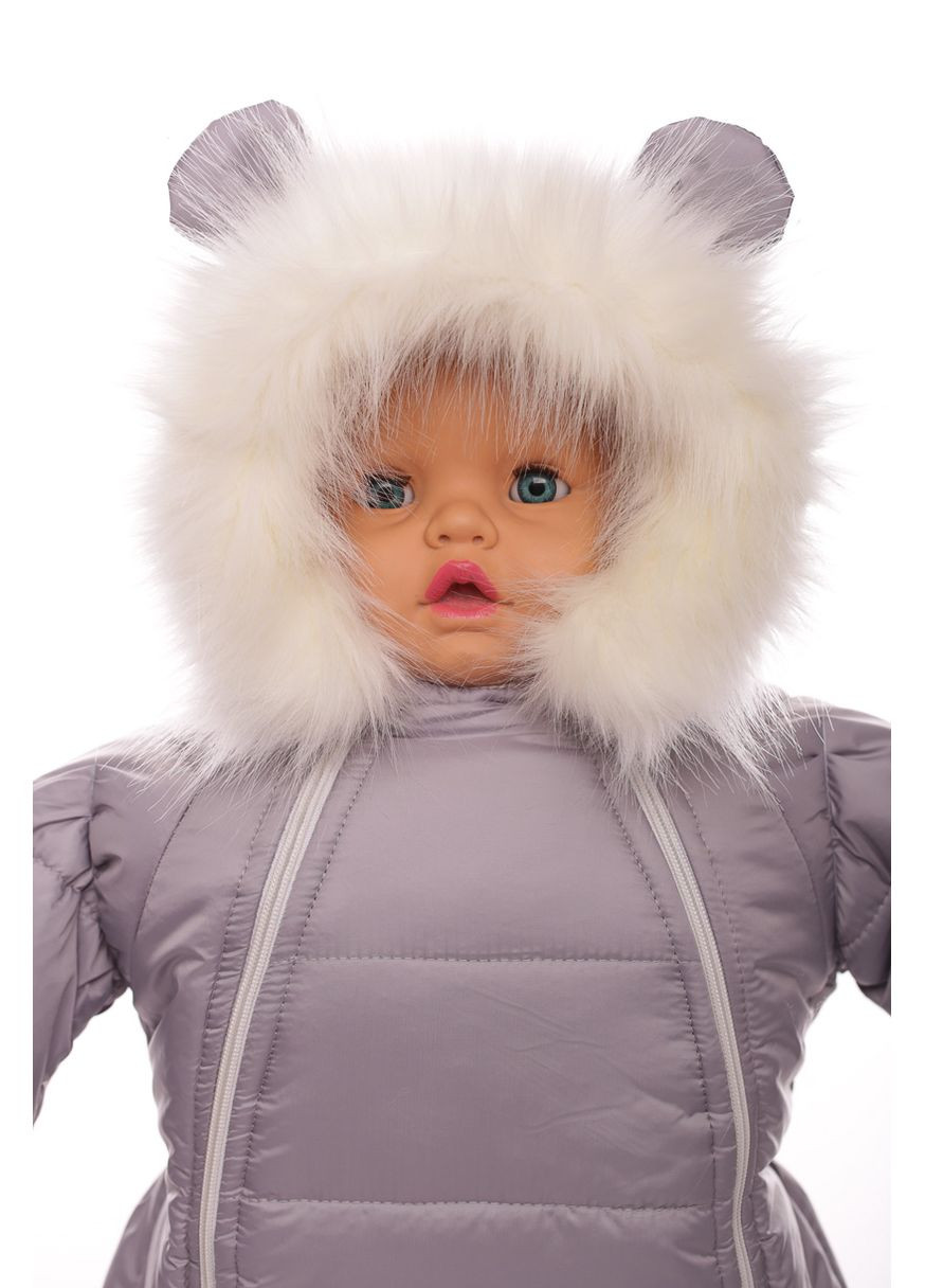 Конверт на меху серый 68 см (44984) BABYKROHA (297199999)