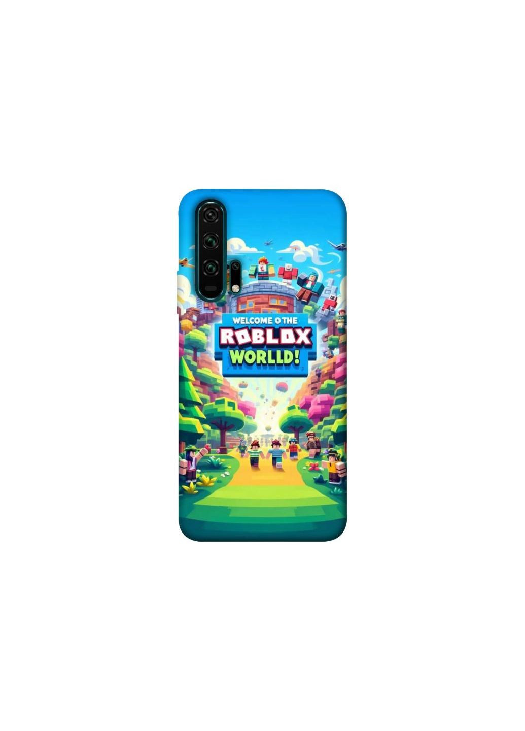 Чехол на Huawei Honor 20 Pro Roblox World Frontalka (356083680)