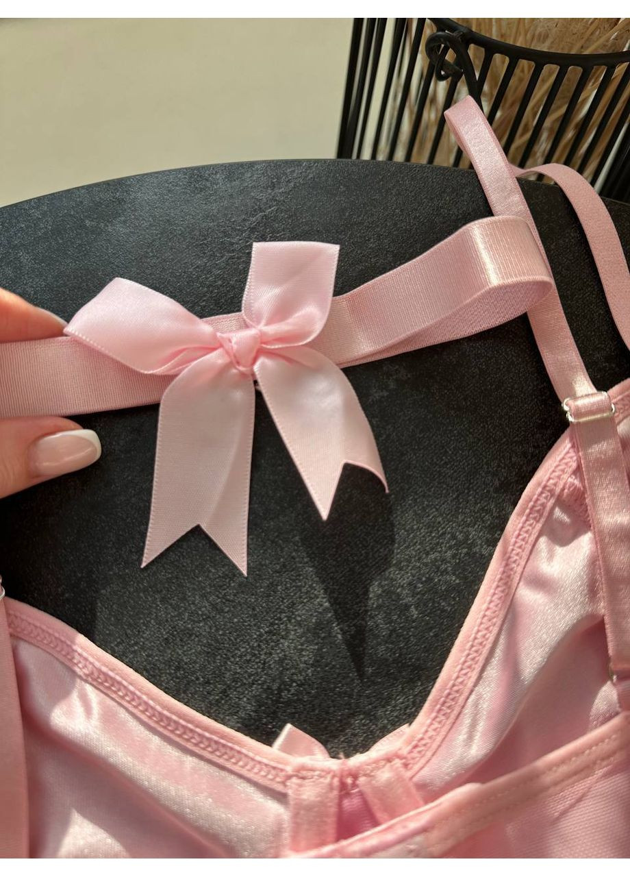 Пеньюар з мереживом + трусики + панчохи. No Brand (360405131)