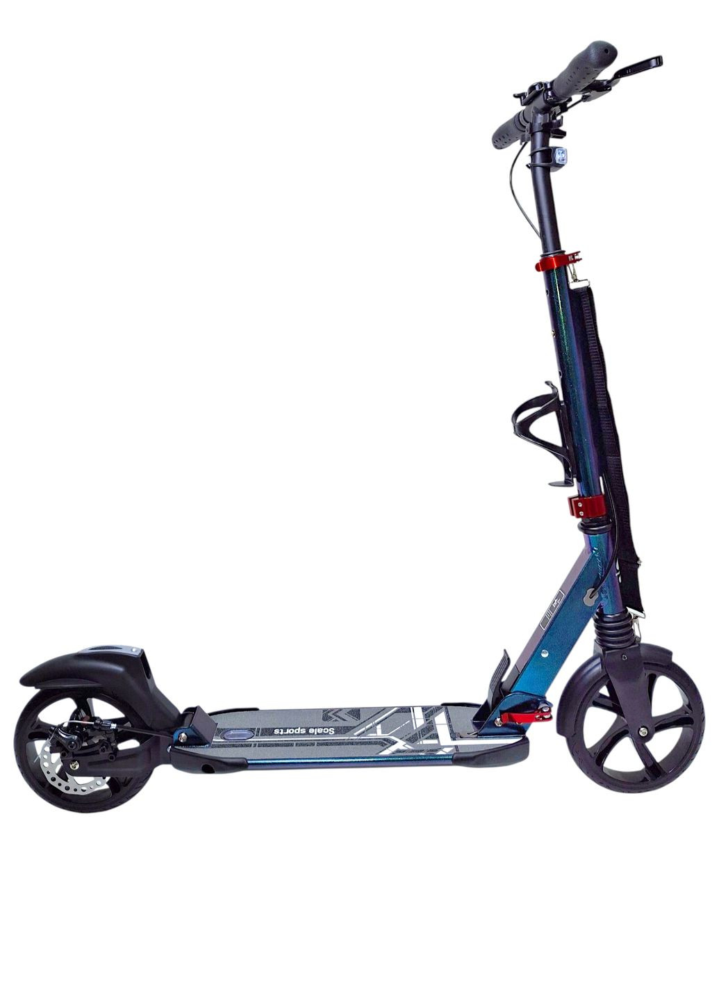 Самокат двухколесный S4 c ручным тормозом PU колеса. Multicolor (488015157) Scale Sports (367960103)