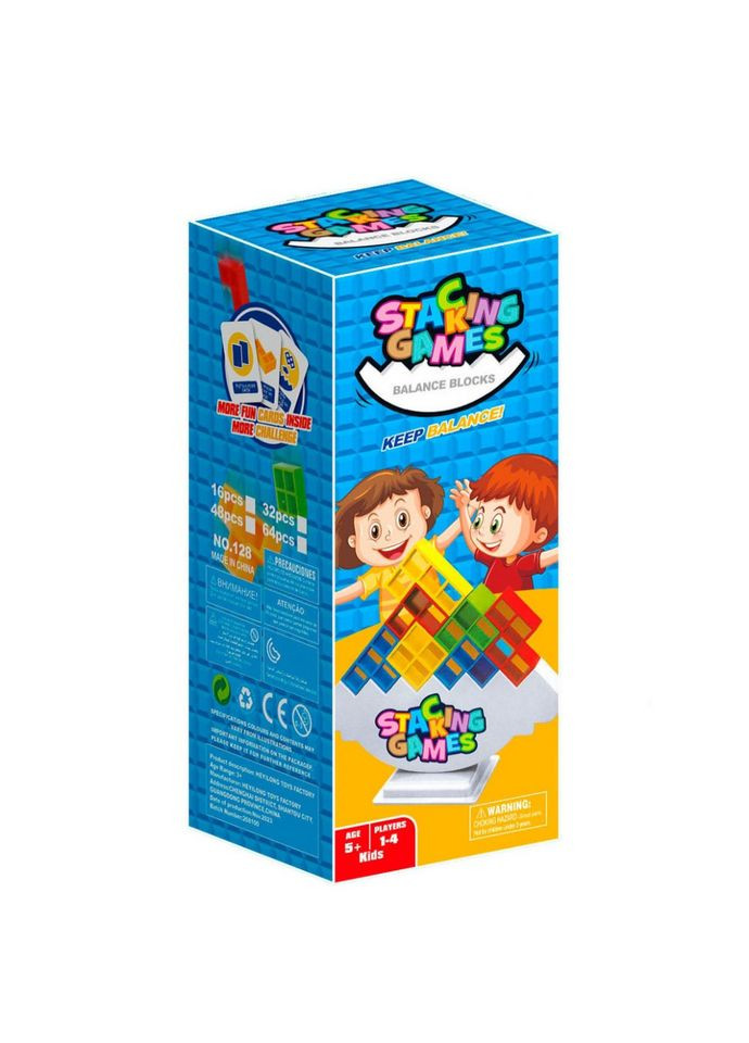 Дитяча настільна гра "Балансир тетріс" S 128, 48 деталей Bambi (372990278)