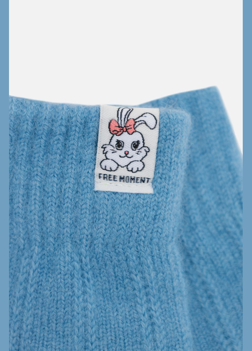 Перчатки для девочки цвет голубой CB-00259452 АТЮША (319053350)