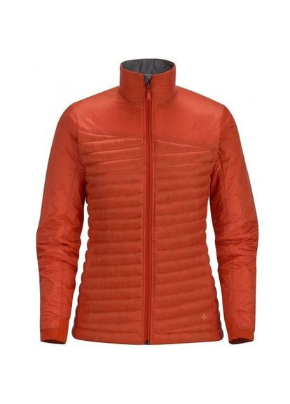 Оранжевая куртка женская hot forge hybrid jacket Black Diamond