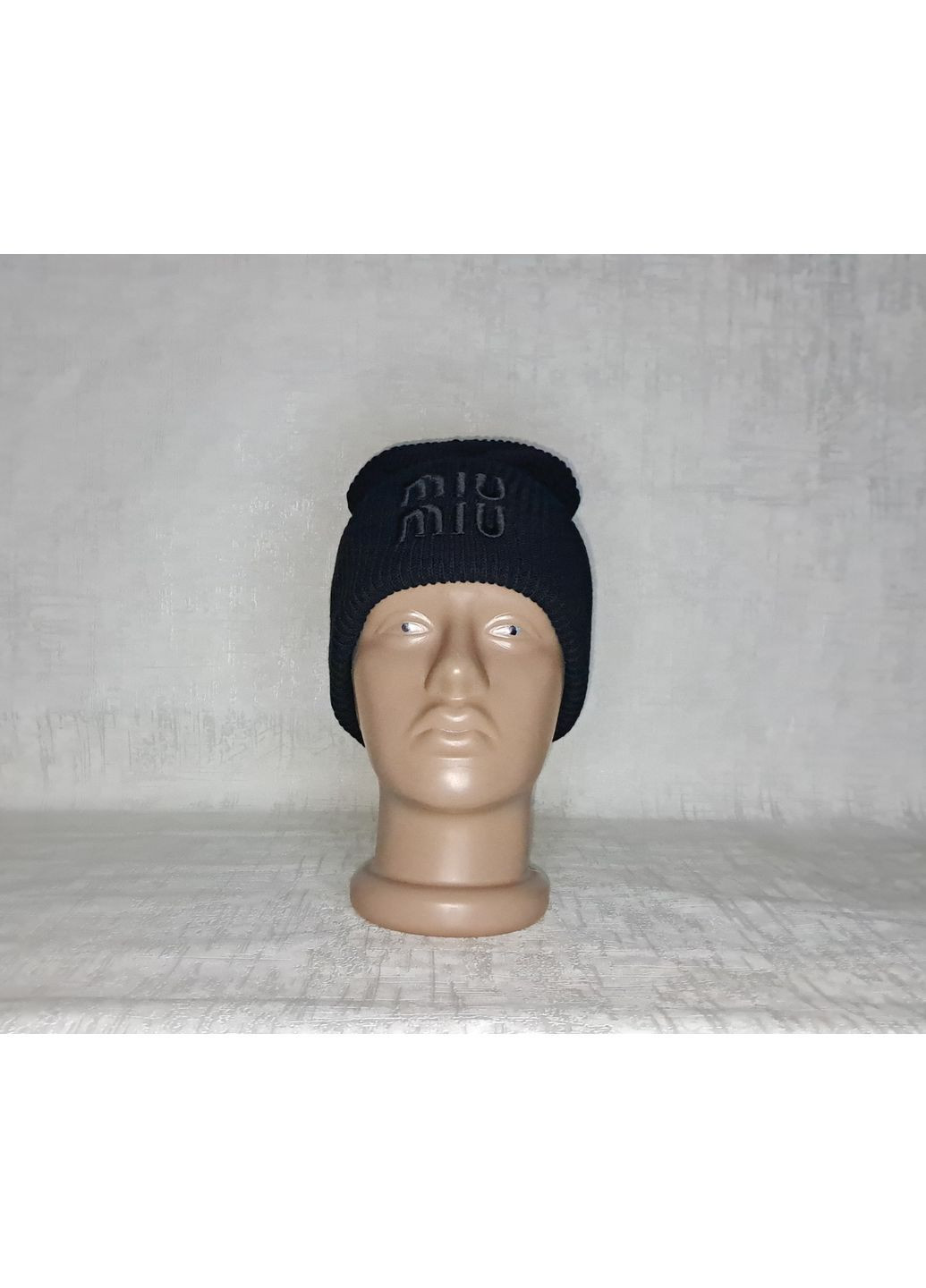 Жіноча чорна шапка No Brand (365833522)