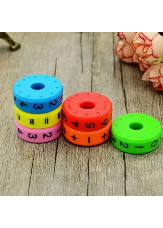 Подвижная головоломка для обучения математике Multicolor Bluelans (365721012)