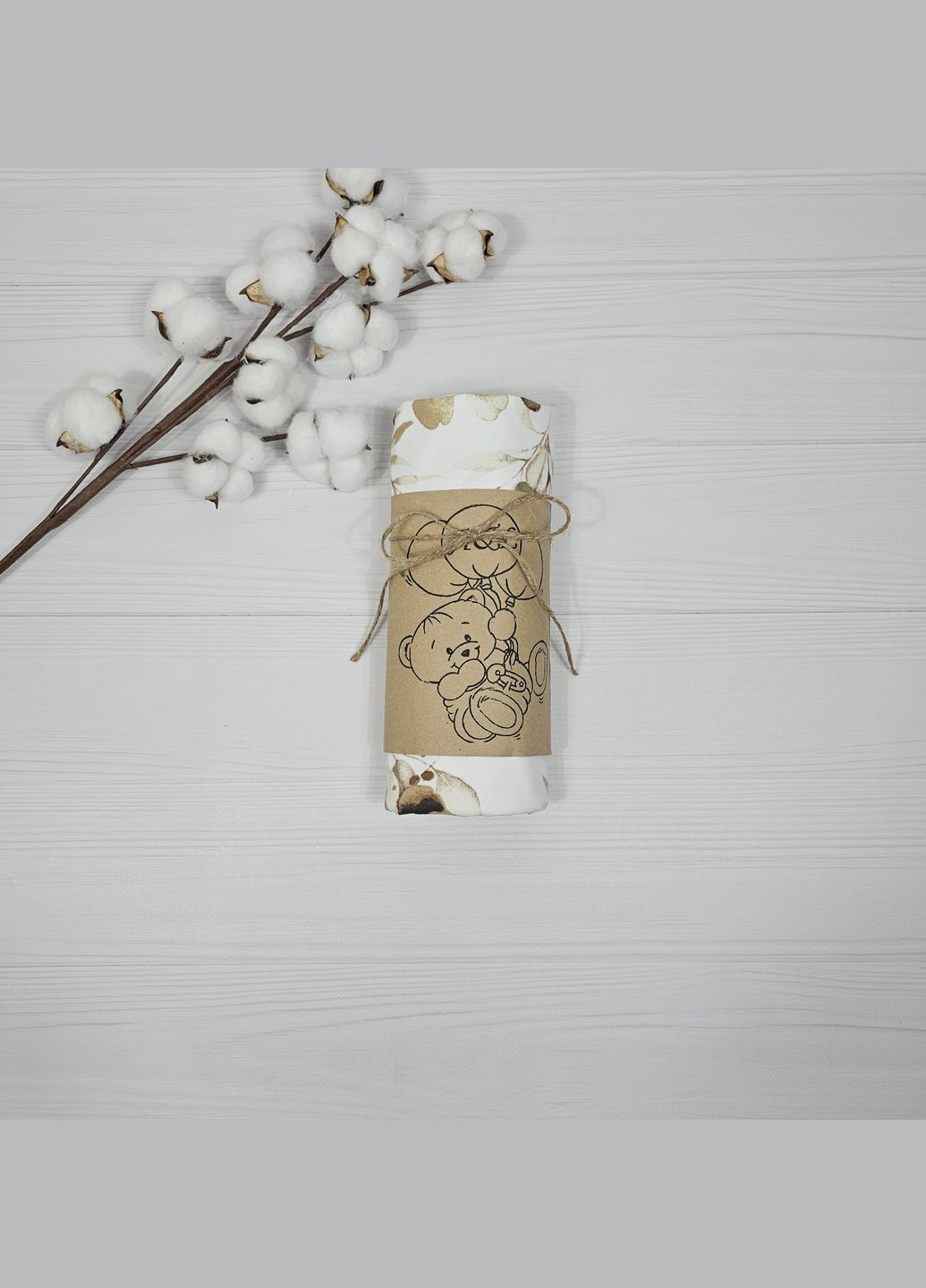 Пелюшка дитяча багаторазова непромокальна a.l.babybox Шепіт листя 50x80 см Різнокольоровий No Brand (318278277)