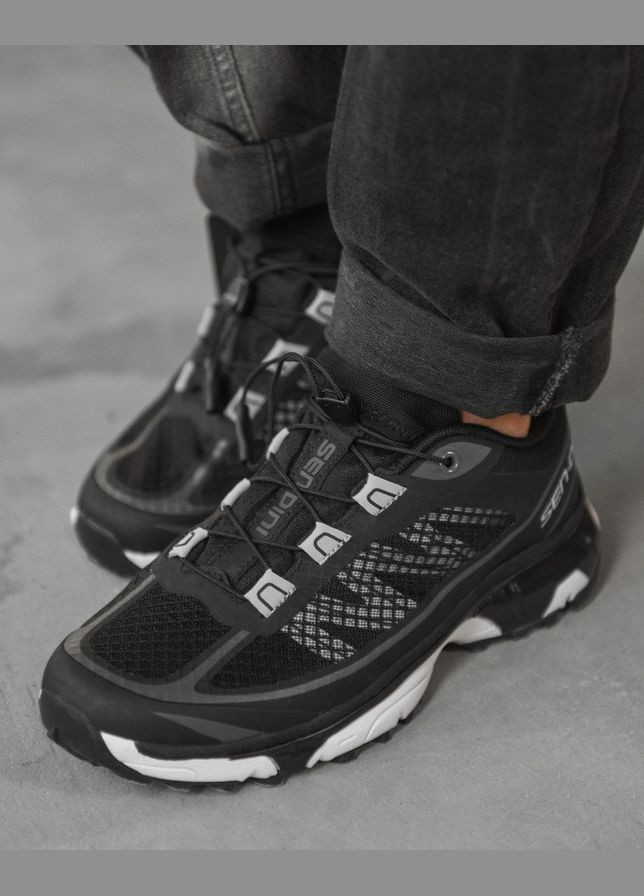 Черно-белые демисезонные стильные мужские кроссовки демисезонные черно-белые No Brand