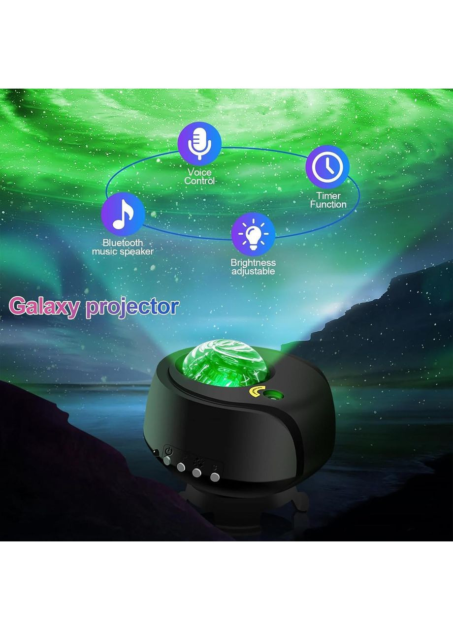 Проектор звездного неба FLITI AC6926 Galaxy Star Projector Bluetooth, Speaker No Brand (356505585)
