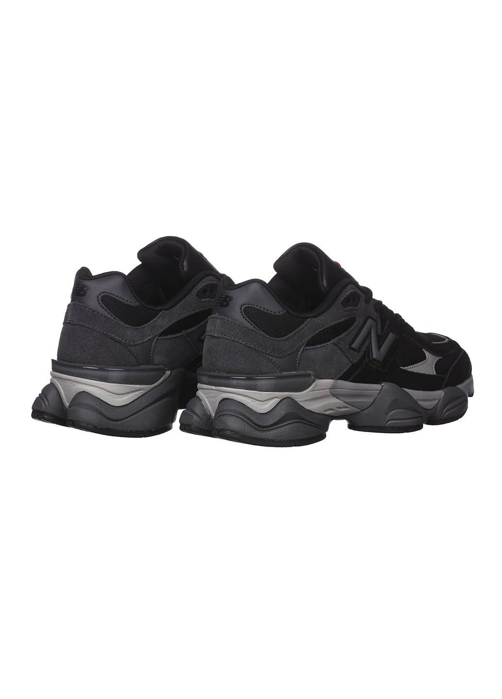 Кросівки зі шкіри для жінок No Brand чорні демісезони (322409837)