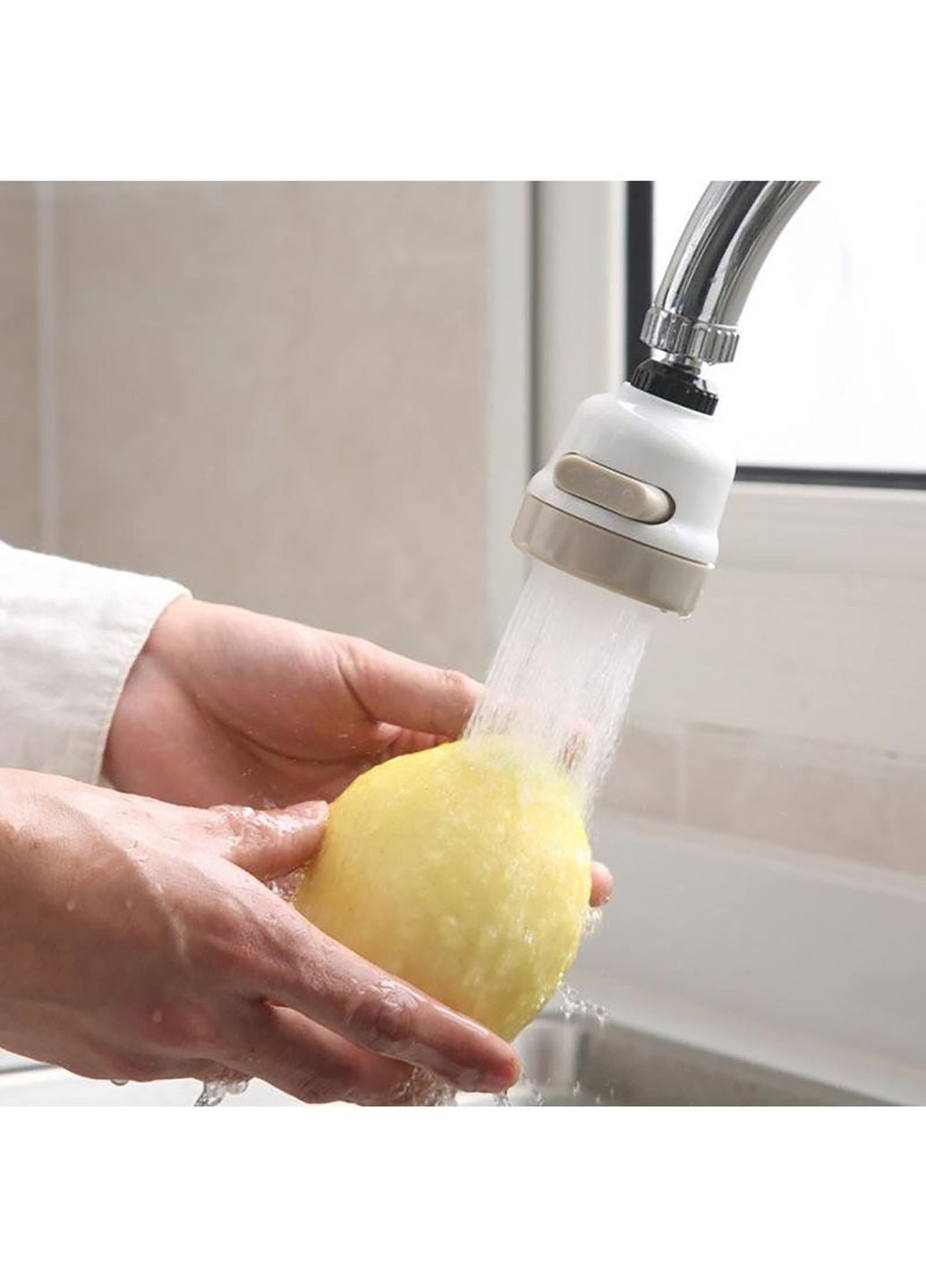 Насадка аератор на кран для змішувача 3 режимами розпилення для економії води DanMenQing (330127472)