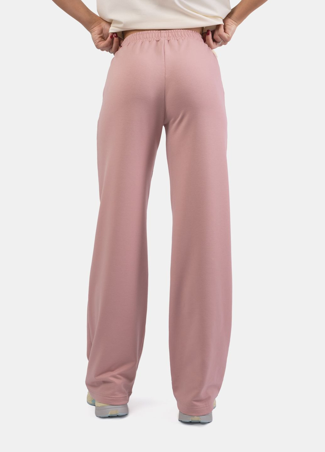 Штани жіночі пудрові 103627 Fashion (330748883)