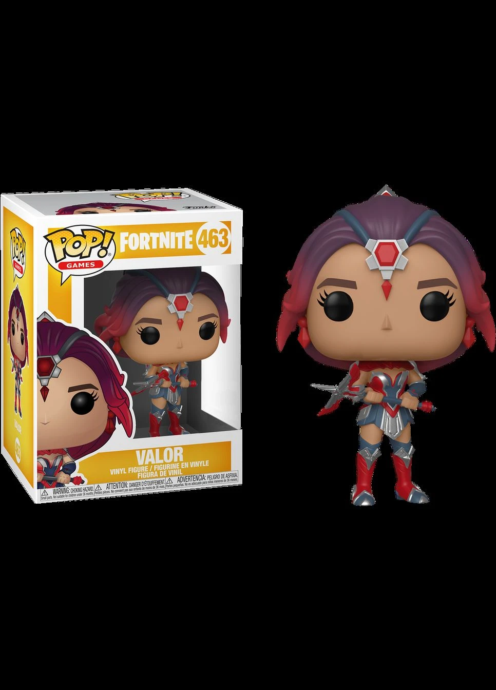 Фигурка Pop Фанко Поп Амазонка Фортнайт Fortnite Valor 10см F V463 Funko (296792986)