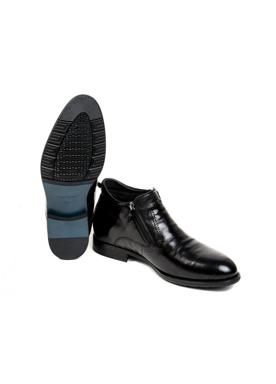 Черные зимние ботинки 7164111 43 цвет черный Carlo Delari