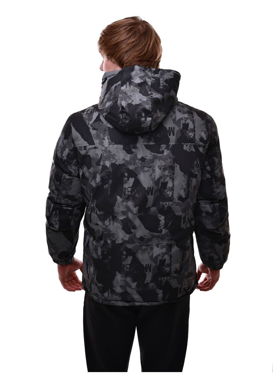 Черная куртка зимняя мужская Fashion