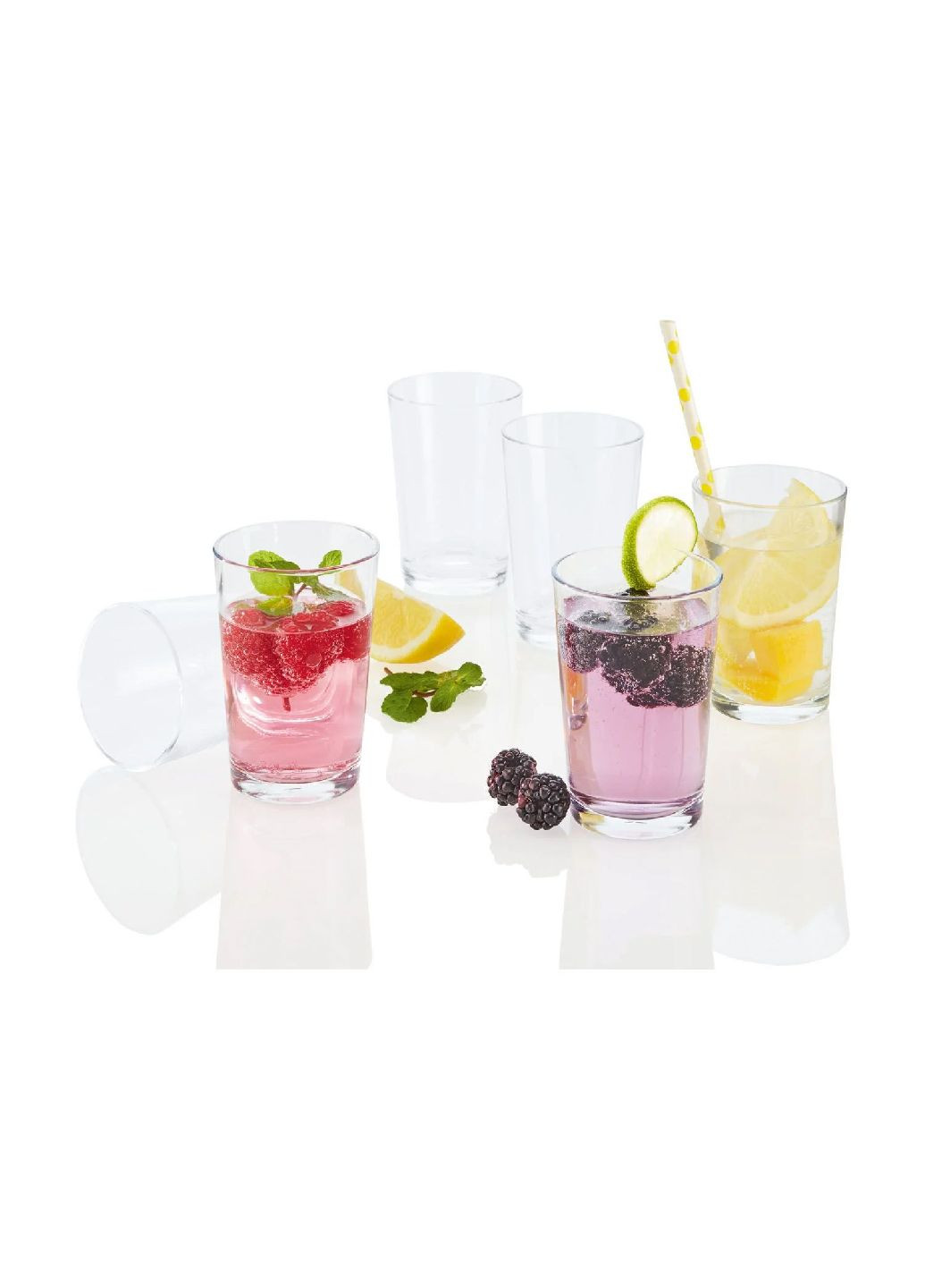 Набір 6 склянок 205 мл прозорий Ernesto (336383415)