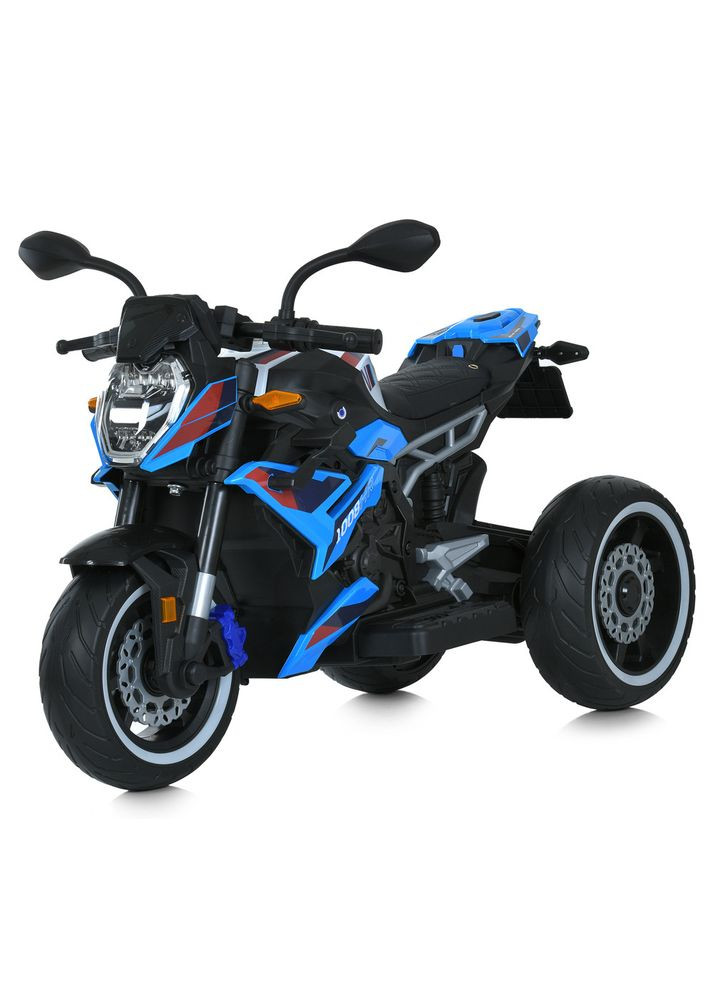 Детский электромотоцикл с аккумулятором, музыка, USB, (M 6142EL-4) Bambi (338532501)