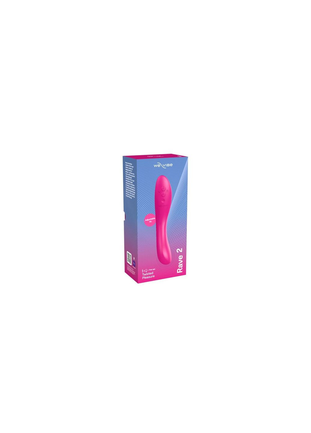Вибратор Rave 2 Twisted Pleasure Pink We-Vibe (303887767)