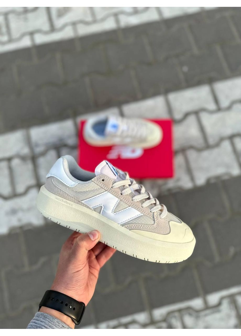 КРОСІВКИ ЖІНОЧІ NEW BALANCE CT302 CREAM GREY WHITE НЬЮ БЕЛАНС CT302 No Brand сірі демісезони (368857881)