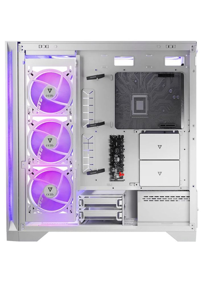 Корпус VOLCANO EXPANSE S APEX ARGB MIDI WHITE (AT-EXPANSE-SG-20-000000) Modecom (326033238)