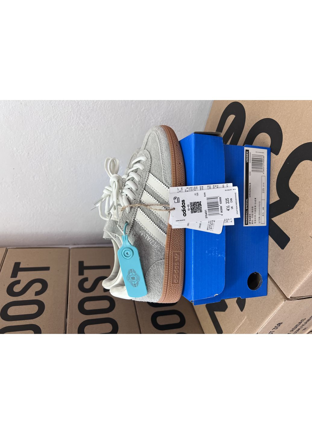 КРОССОВКИ ЖЕНСКИЕ ADIDAS SPEZIAL WONDER SILVER АДИДАС СПЕЦИАЛ No Brand комбинированные демисезоны (369393906)