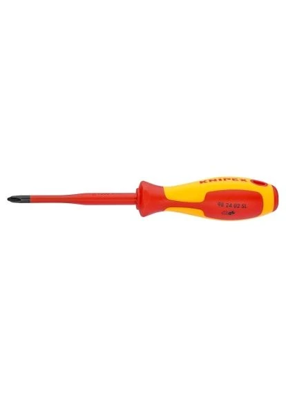 Отвертка с крестовым шлицем Phillips VDE (98 24 01 SL) Knipex з хрестовим шліцом Phillips VDE (401805980)