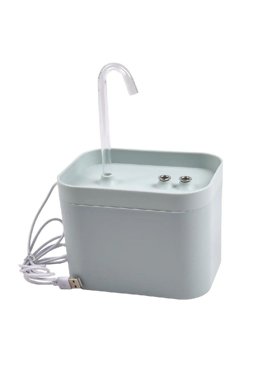 Фонтан поилка автоматический с фильтром для домашних животных питомцев кошек собак 1,5 л 16,5х12х12 см (478913-Prob) Unbranded (314862800)