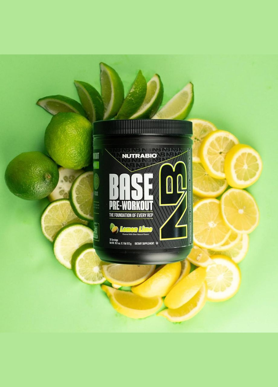 Предтренировочный комплекс Base Pre-Workout 512 г (lemon-lime) No Brand (348139794)