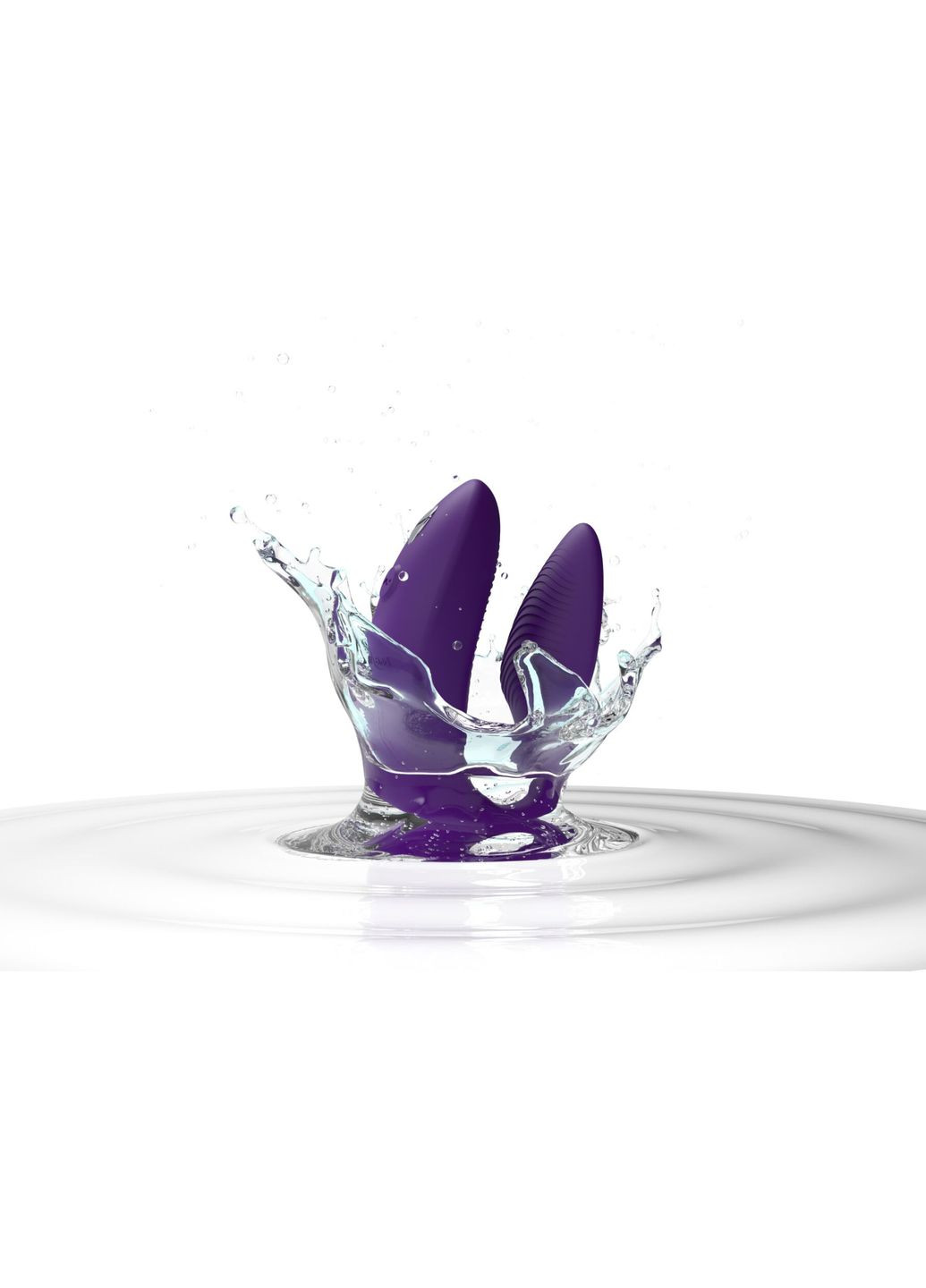 Смарт-вібратор для пар Sync 2 Purple, 10 віброрежимів, пульт ДК We-Vibe (296492129)