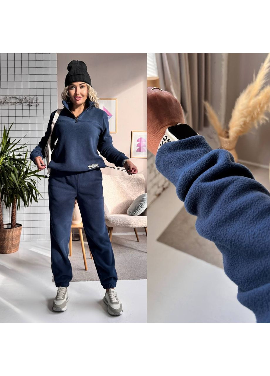 Костюм жіночий теплий флісовий штани і кофта . Осінь/зима No Brand (364099337)