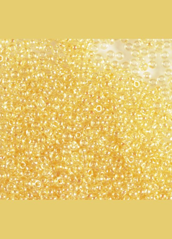 Бісер чеський Preciosa 48013, прозорий глазурований, жовтий (10 г) No Brand (340484476)