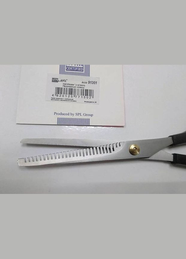 Ножиці філірувальні односторонні 6,0`` прямі учнівські 91301 SPL (367985699)