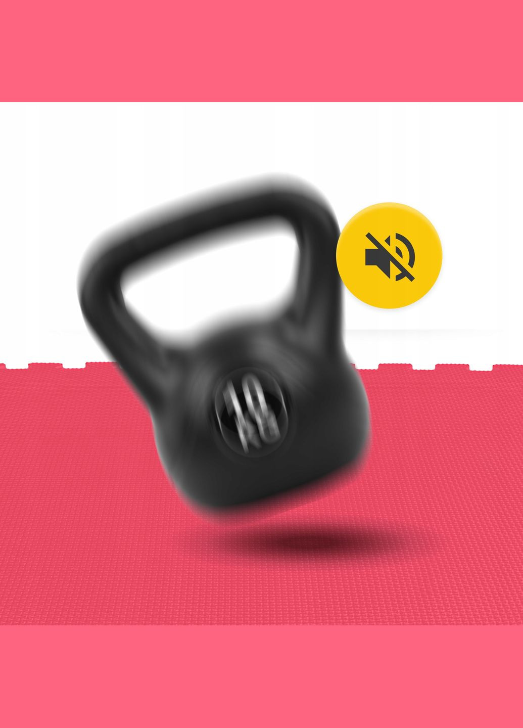 Мат-пазл (ласточкин хвост) Mat Puzzle EVA 100 x 100 x 2 cм Black/Red (P-5907739310637) 4FIZJO (333652156)