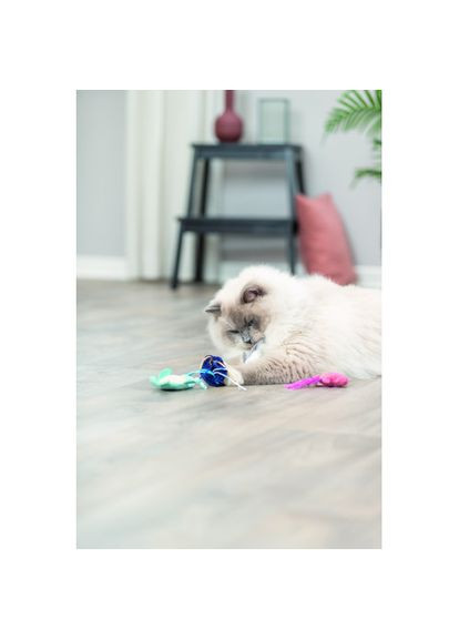 Іграшка Морські звірі плюш з котячою м'ятою для котів 5–8 см (*) Trixie (330747382)