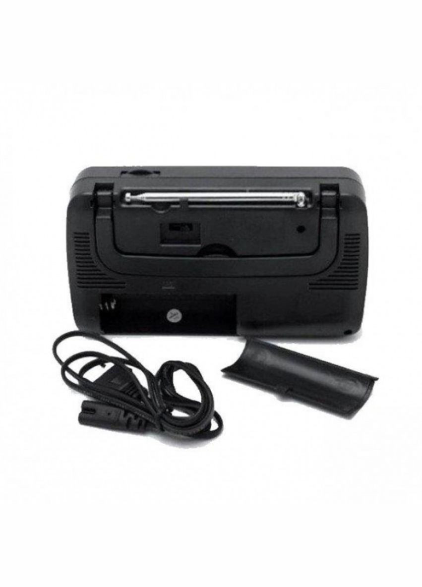 Портативний радіоприймач радіо ФМ FM на батарейках та від мережі KB-408AC чорний Kipo (304986126)