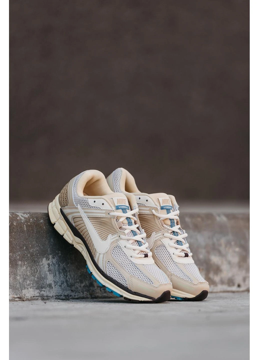 Бежеві літні кросівки nike zoom vomero 5 beige найк зум вомеро 5 No Brand