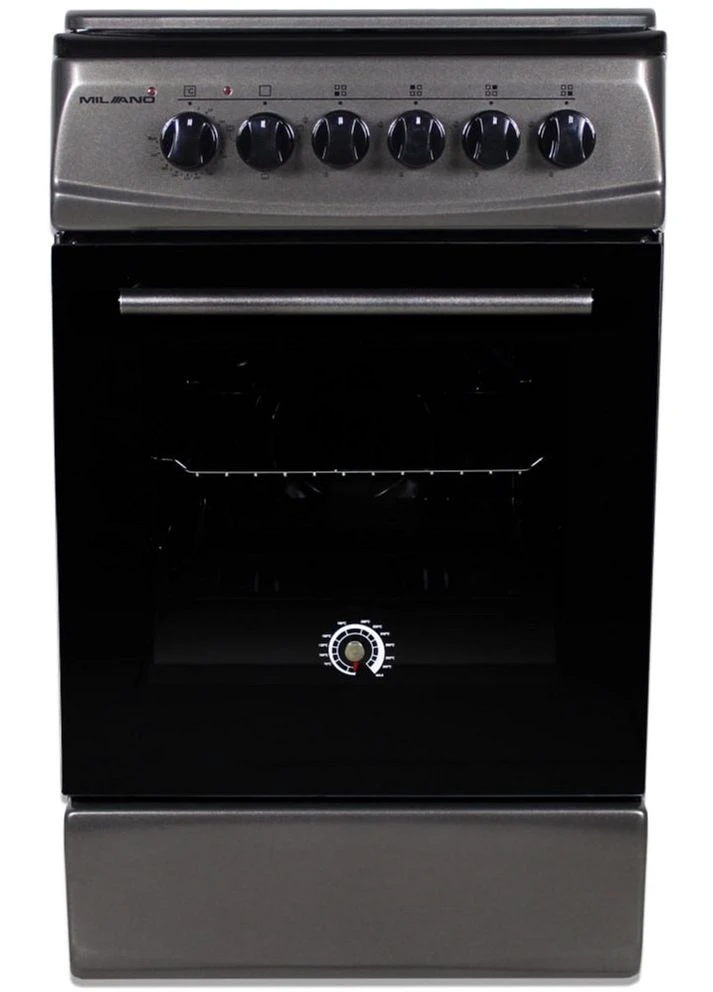 Электрическая плита комбинированная ml50 e10 graphite Milano