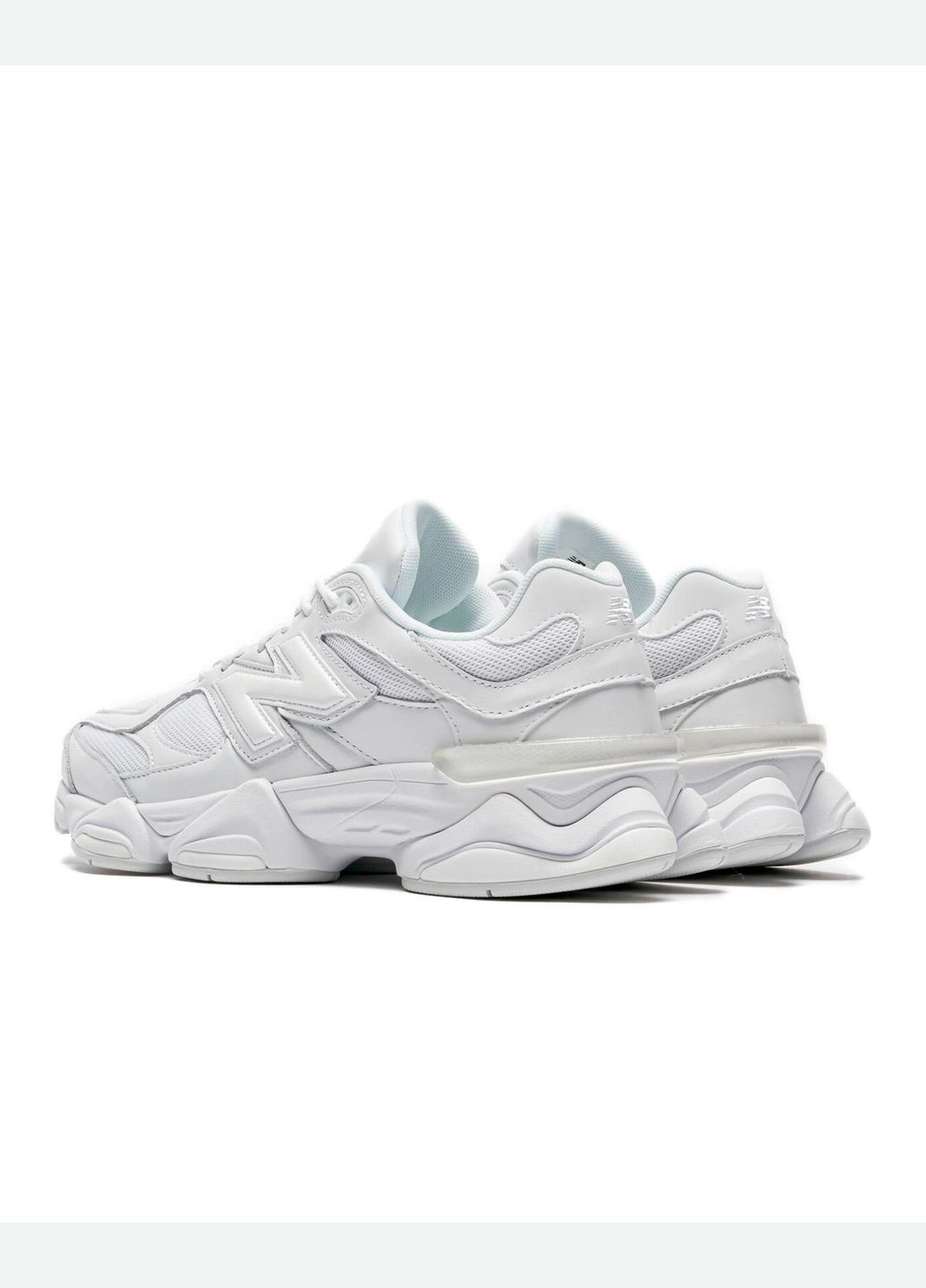 Кросівки жіночі 9060 U9060NRJ весна-літо шкіра текстиль білі New Balance білі всесезони (322712118)