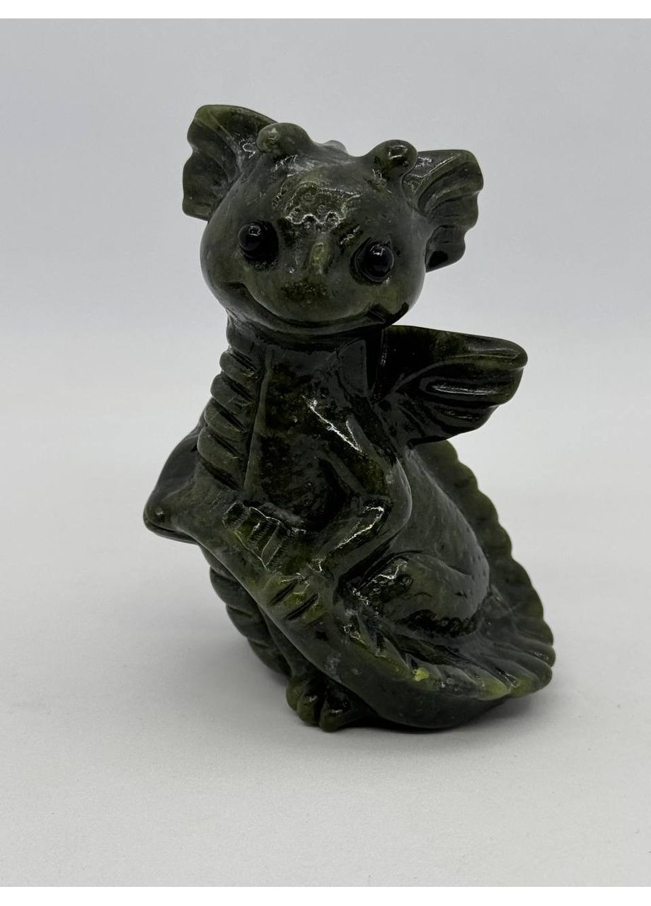 Дракон з жадеїту 80*50 мм Зелений (12680) No Brand (356109150)