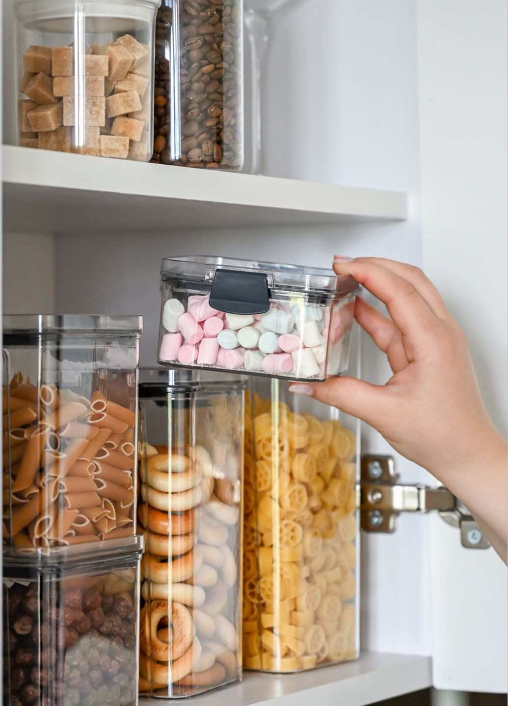 Ємність для зберігання Zerno, 10х10х18,8 см MVM (297223957)