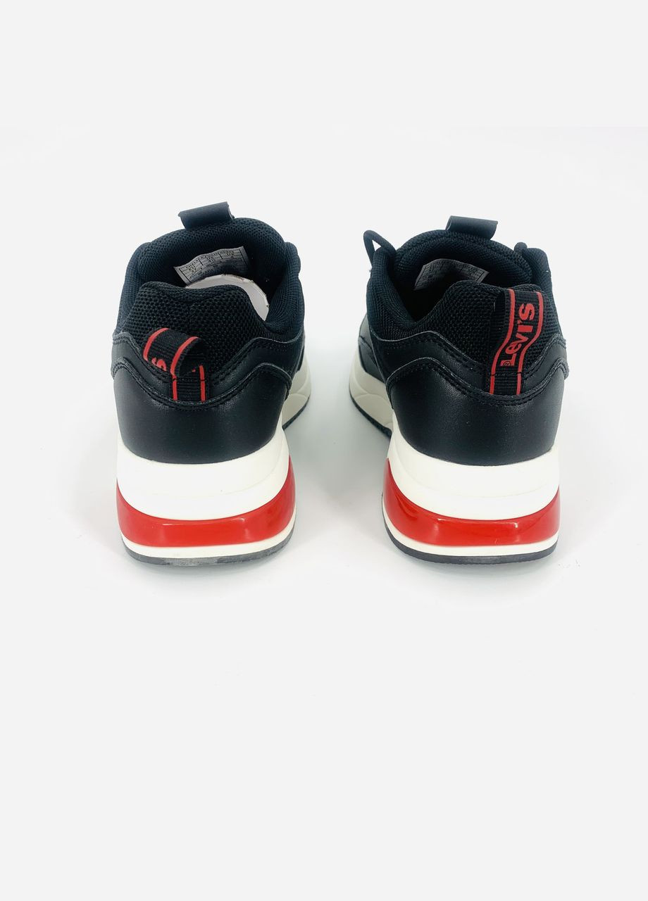 Черные кроссовки, арт. chelsia 0030s, черный. Levi's