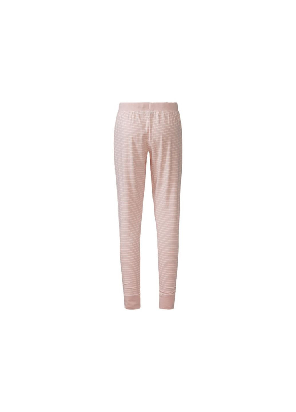 Піжамні штани бавовняні трикотажні для жінки IDL 409988 L рожевий Esmara (283608904)