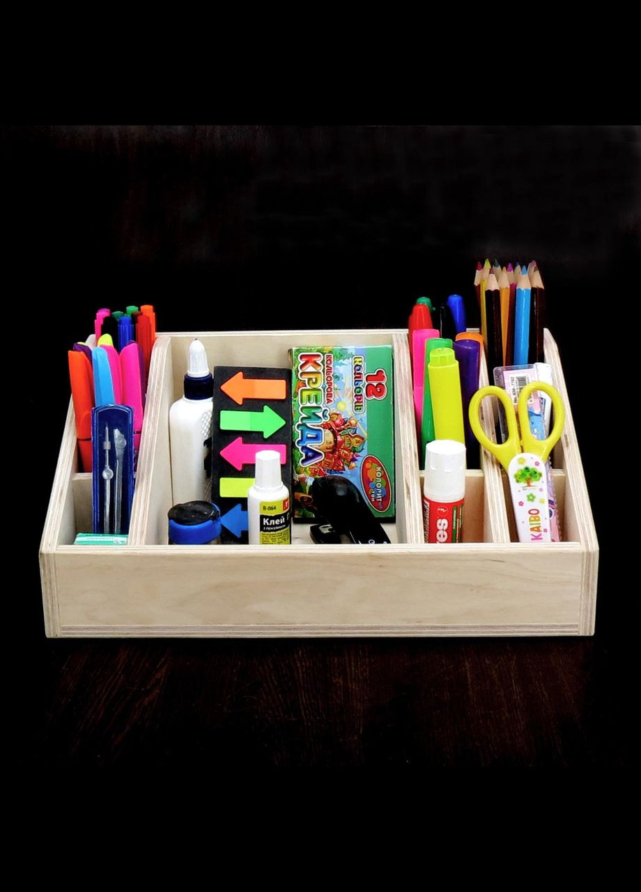 Органайзер настільний з дерева Дірфілд бланже (КНЦ-007101) No Brand (328225263)