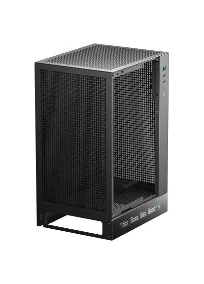 Корпус (R-CH170-BKNPI0D-G-1) DeepCool CH170 Digital Black (366105145)