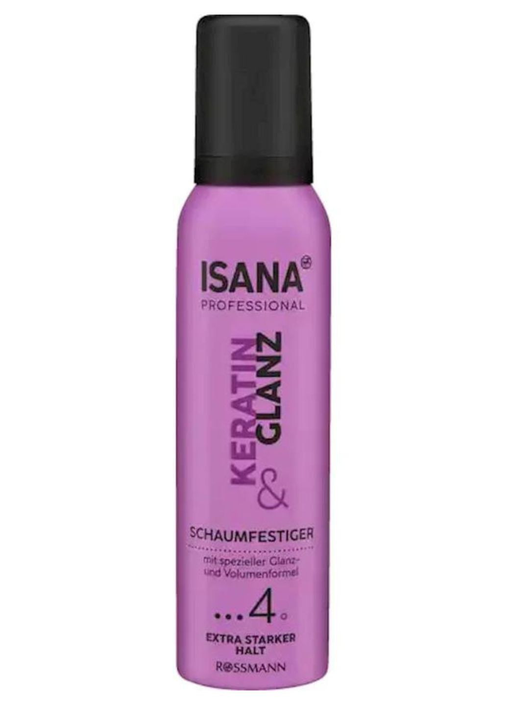 Пенка для волос Keratin Glanz 4 150 мл Isana (303190730)