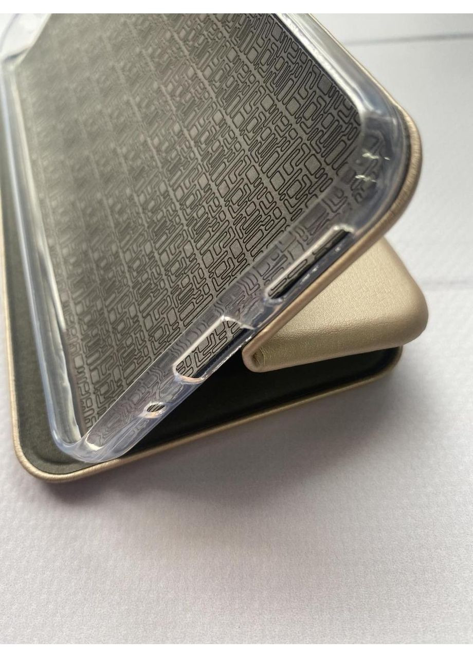 Чохол-книжка золотий з малюнком на Xiaomi Redmi 9A Бантики (принт 404) Creative (365435487)