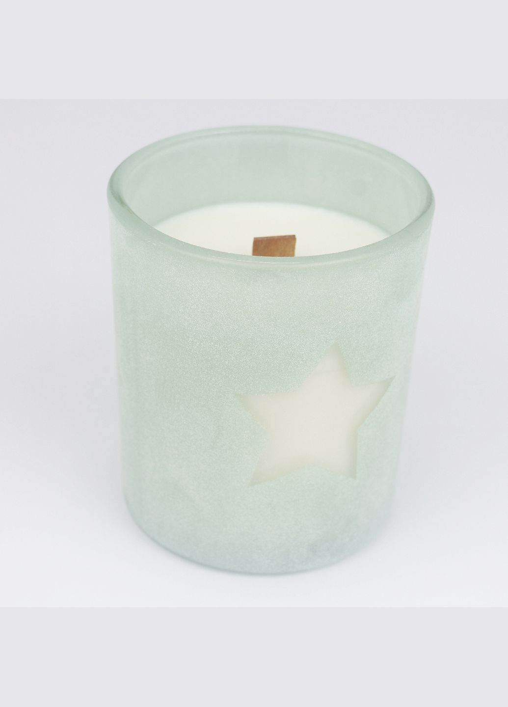 Аромасвічка з соєвого воску м'ята ЛЕЙЛА - ТЮТЮН БЕРЛІ та ВАНІЛЬ з дерев'яним гнотом 170g 35h (NAC 1116) Гранд Презент (302666397)