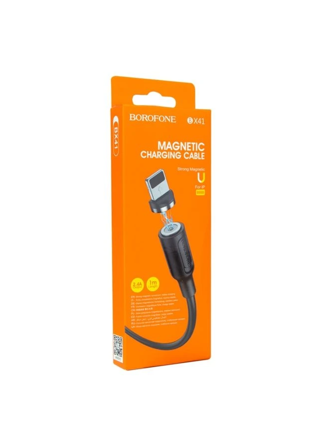 Кабель USB BX41 Amiable magnetic Lightning М'ята упаковка Borofone (364209676)