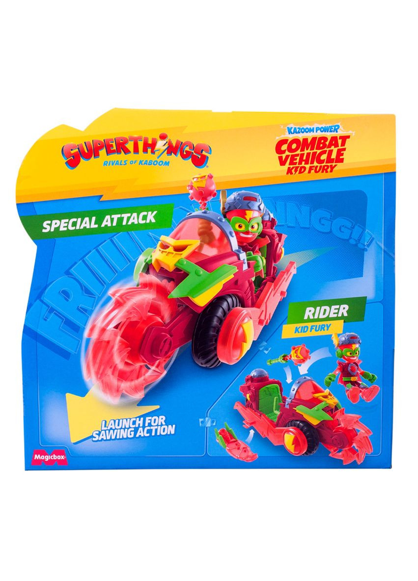 Ігровий набір серії Combat Vehicles - Кід Ф'юрі SuperThings (367983596)