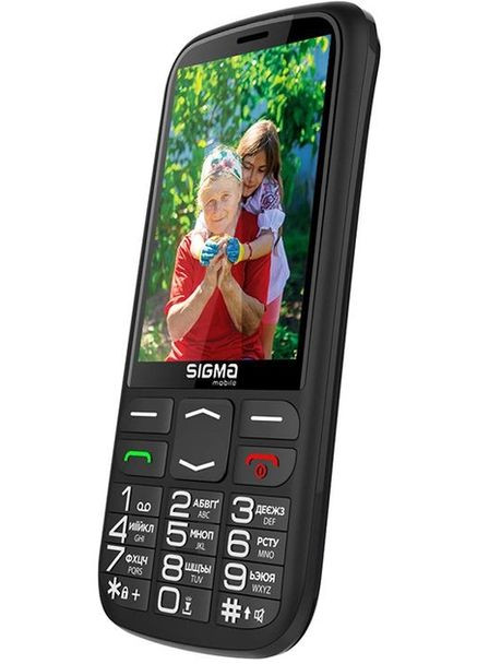 Телефон Comfort 50 Optima Type-C Black Sigma (360415540)